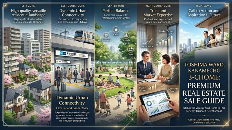 豊島区要町3丁目の不動産売却ガイド｜相場・税金・費用【2026年版】