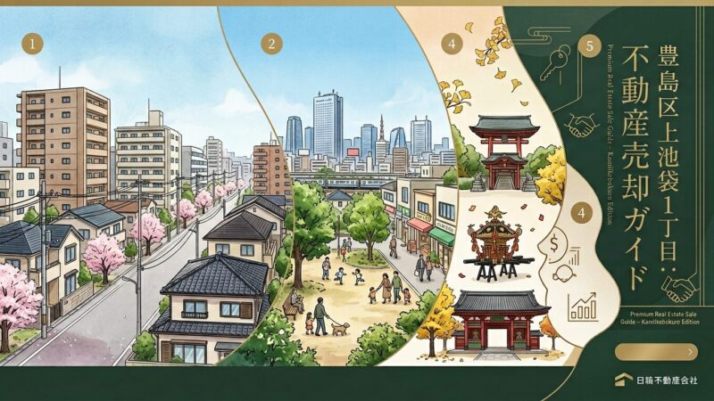 【豊島区上池袋1丁目】不動産売却ガイド｜相場・税金・費用・流れ【2026年版】