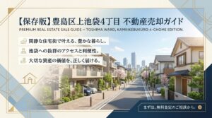 上池袋4丁目の不動産売却ガイド｜相場・税金・費用【2026年版】