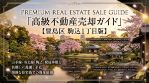 駒込1丁目の不動産売却ガイド｜相場・税金・費用【2026年版】