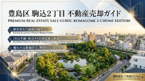 【駒込2丁目】不動産売却完全ガイド｜相場・税金・費用・流れ【2026年版】