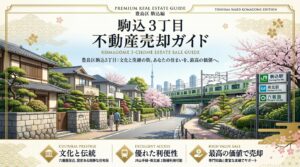 駒込3丁目の不動産売却ガイド｜相場・税金・費用【2026年版】