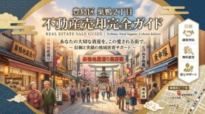 巣鴨2丁目の不動産売却ガイド｜相場・税金・費用【2026年版】