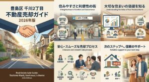 【千川2丁目】不動産売却ガイド｜相場・税金・費用・流れ【2026年版】