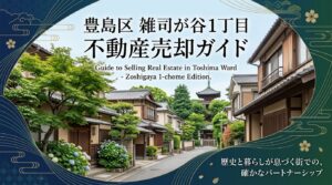 雑司が谷1丁目の不動産売却ガイド｜相場・税金・費用【2026年版】