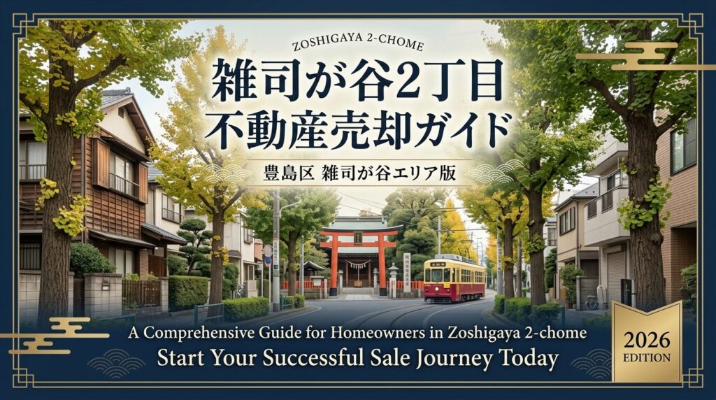 【雑司が谷2丁目】不動産売却完全ガイド｜相場・税金・費用・流れ【2026年版】