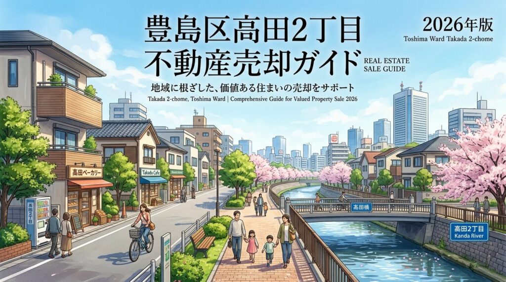 高田2丁目の不動産売却ガイド｜相場・税金・費用【2026年版】