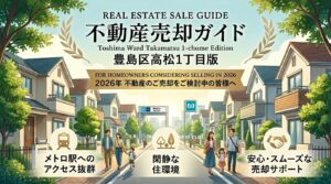 高松1丁目の不動産売却ガイド｜相場・税金・費用【2026年版】
