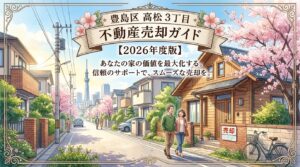 高松3丁目の不動産売却ガイド｜相場・税金・費用【2026年版】