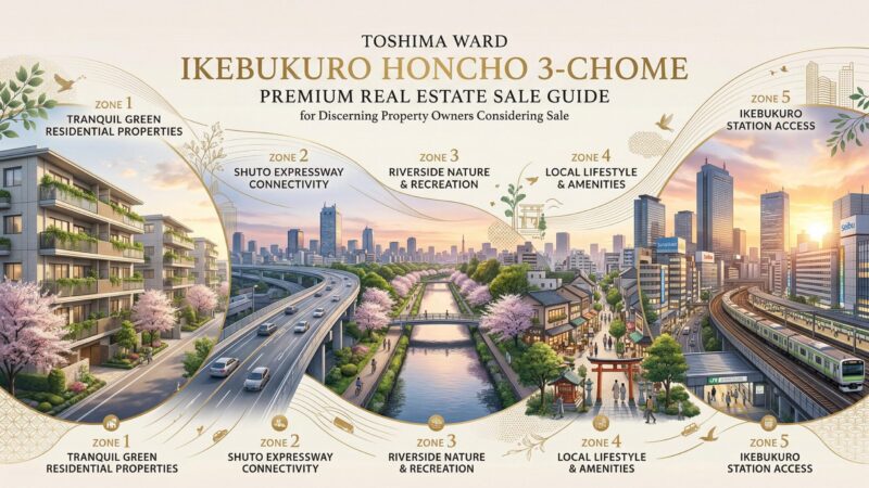 豊島区池袋本町3丁目の不動産売却ガイド｜相場・税金・費用・流れ【2026年版】