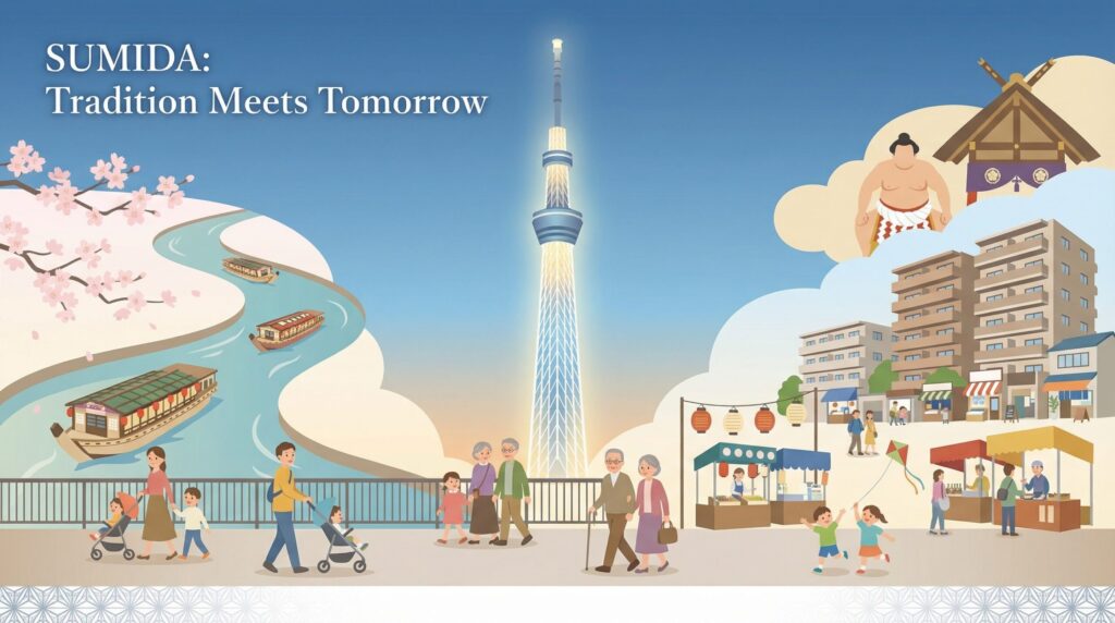 墨田区の住みやすさ完全ガイド|家賃相場・魅力を徹底解説