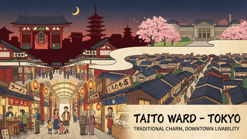 台東区の住みやすさ完全ガイド｜家賃相場・魅力を徹底解説