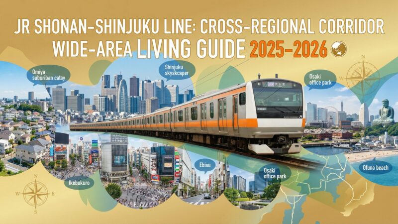 JR湘南新宿ライン沿線の住みやすさ・家賃相場ガイド｜おすすめ駅5選と通勤事情【2026年版】