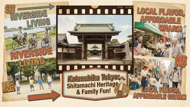 葛飾区の住みやすさ完全ガイド【2025‑2026年版】｜家賃・交通・子育て・再開発を徹底解説