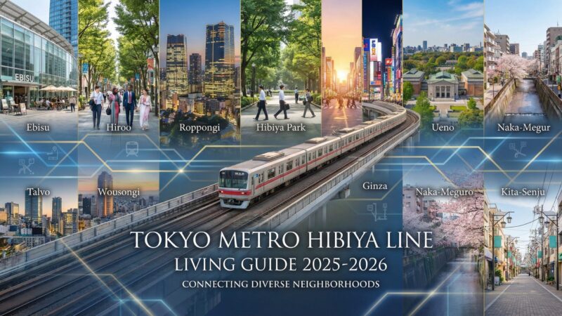東京メトロ日比谷線沿線の住みやすさ・家賃相場ガイド｜おすすめ駅5選と通勤事情【2026年版】