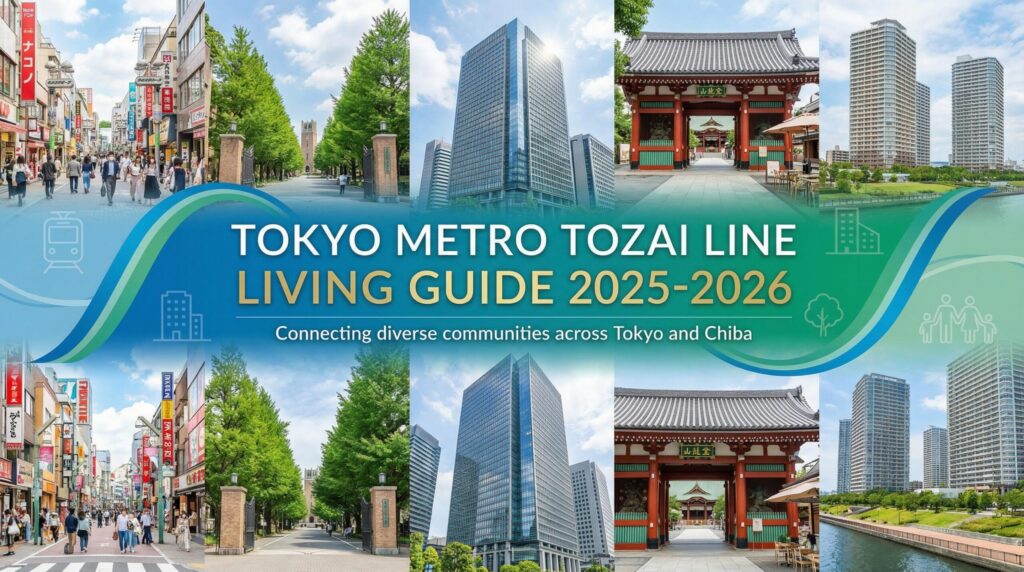 東京メトロ東西線沿線の住みやすさ・家賃相場ガイド|おすすめ駅5選と通勤事情【2026年版】