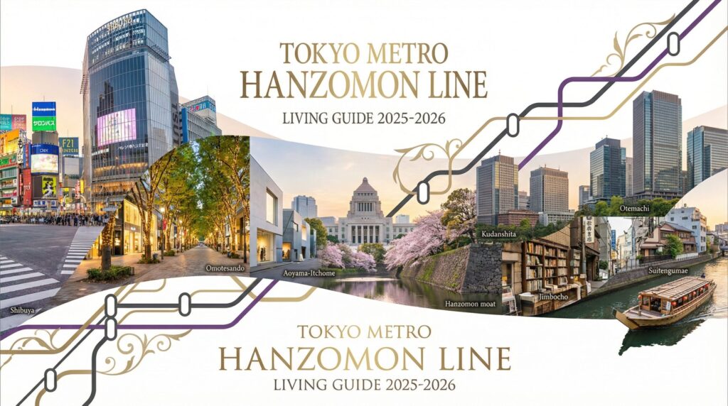 東京メトロ半蔵門線沿線の住みやすさ・家賃相場ガイド｜おすすめ駅5選と通勤事情【2026年版】