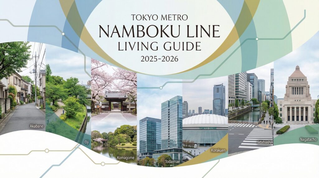 東京メトロ南北線沿線の住みやすさ・家賃相場ガイド｜おすすめ駅5選と通勤事情【2026年版】