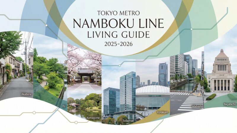 東京メトロ南北線沿線の住みやすさ・家賃相場ガイド｜おすすめ駅5選と通勤事情【2026年版】