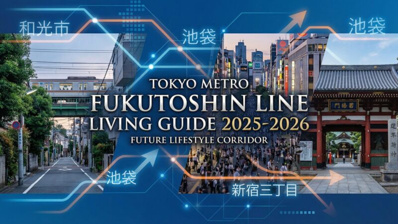 東京メトロ副都心線沿線の住みやすさ・家賃相場ガイド｜おすすめ駅5選と通勤事情【2026年版】