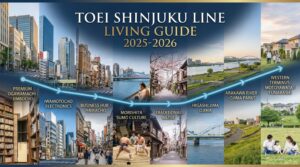都営新宿線沿線の住みやすさ・家賃相場ガイド｜おすすめ駅5選と通勤事情【2026年版】