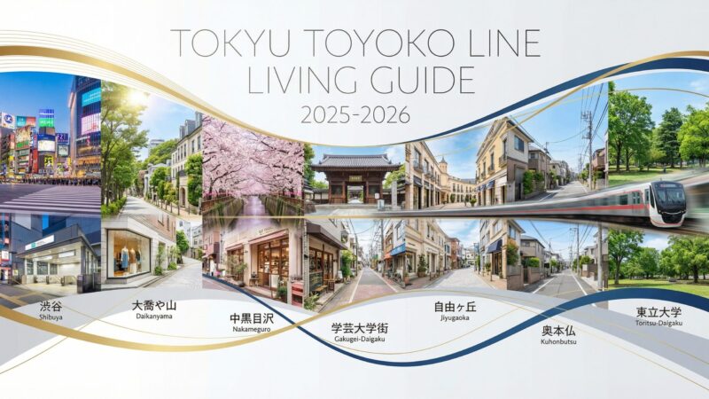 東急東横線沿線の住みやすさ・家賃相場ガイド｜おすすめ駅5選と通勤事情【2026年版】