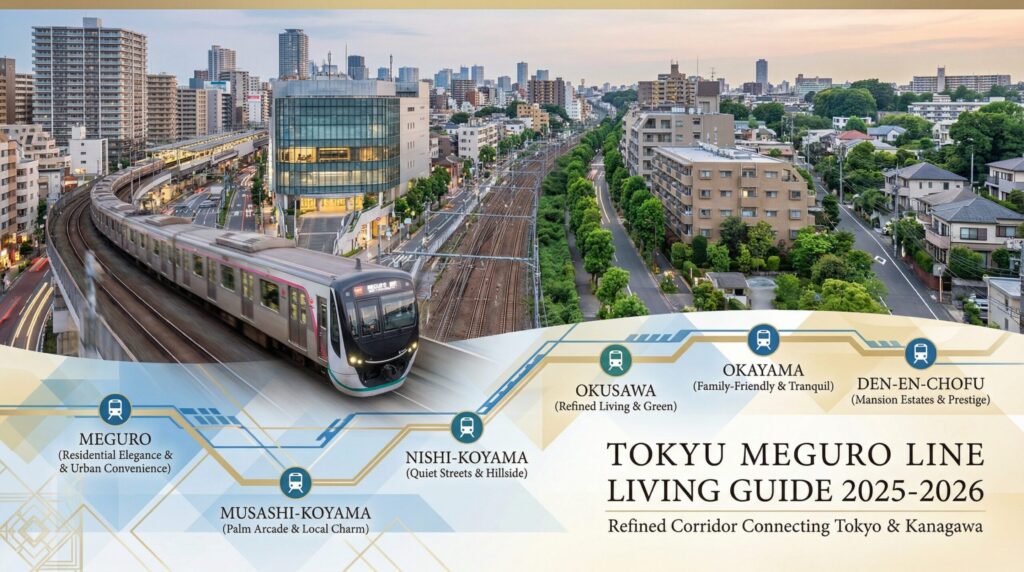 東急目黒線沿線の住みやすさ・家賃相場ガイド｜おすすめ駅5選と通勤事情【2026年版】