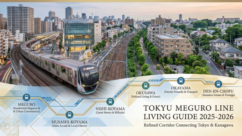 東急目黒線沿線の住みやすさ・家賃相場ガイド｜おすすめ駅5選と通勤事情【2026年版】