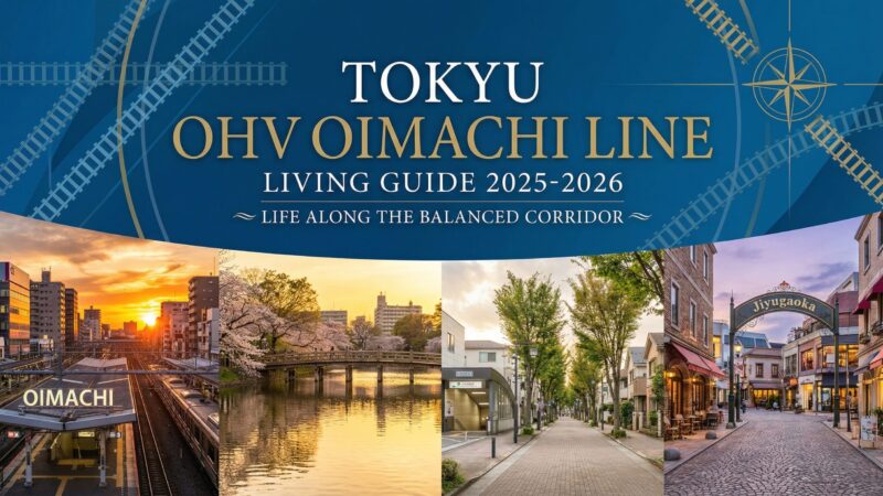 東急大井町線沿線の住みやすさ・家賃相場ガイド｜おすすめ駅5選と通勤事情【2026年版】
