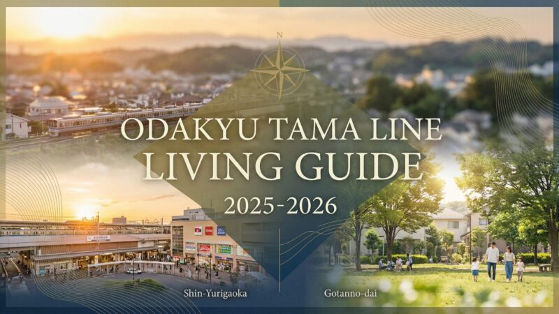 小田急多摩線沿線の住みやすさ完全ガイド｜家賃相場・通勤時間・おすすめ駅TOP5【2026年版】