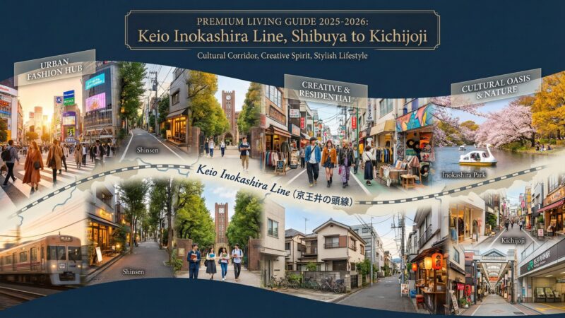 京王井の頭線沿線の住みやすさ完全ガイド｜家賃相場・通勤時間・おすすめ駅TOP5【2026年版】
