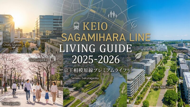 京王相模原線沿線の住みやすさ・家賃相場ガイド｜おすすめ駅5選と通勤事情【2026年版】