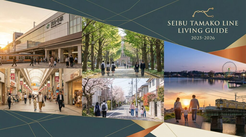 西武多摩湖線沿線の住みやすさ完全ガイド｜家賃相場・通勤時間・おすすめ駅TOP5【2026年版】