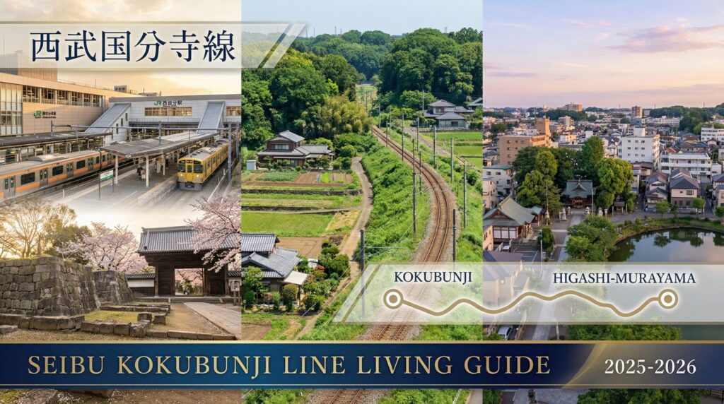 西武国分寺線沿線の住みやすさ完全ガイド｜家賃相場・通勤時間・おすすめ駅TOP5【2026年版】