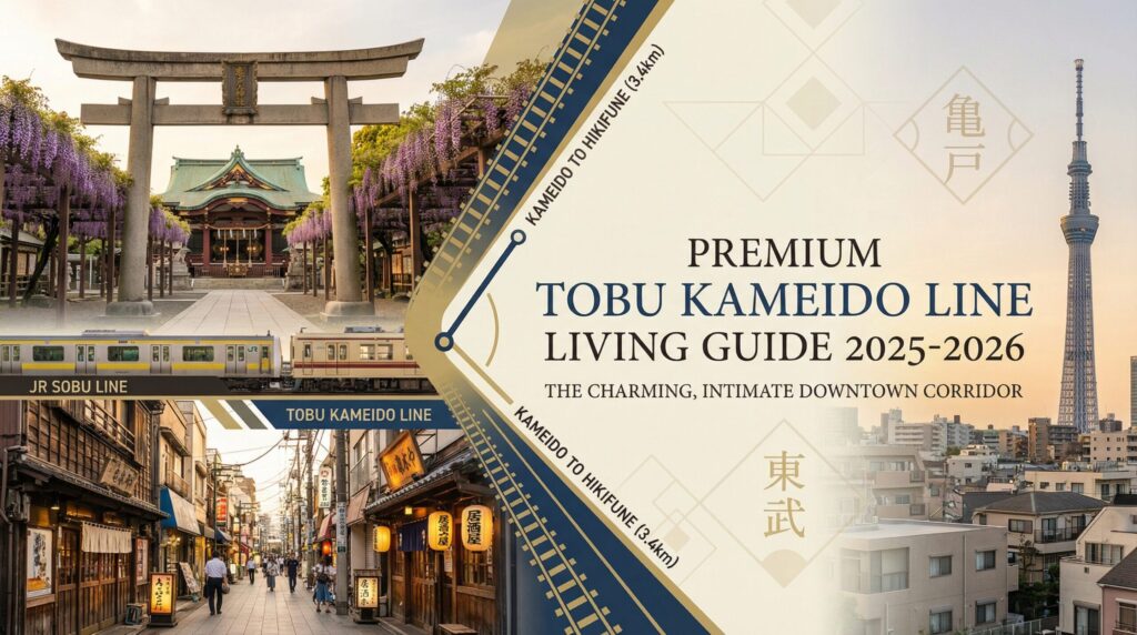 東武亀戸線沿線の住みやすさ完全ガイド｜家賃相場・通勤時間・おすすめ駅TOP5【2026年版】