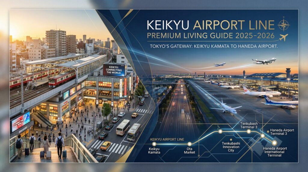 京急空港線沿線の住みやすさ・家賃相場ガイド｜おすすめ駅5選と通勤事情【2026年版】