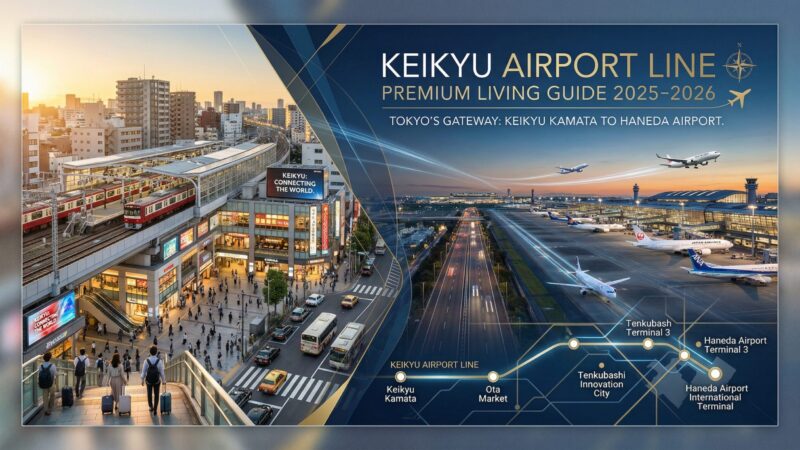 京急空港線沿線の住みやすさ・家賃相場ガイド｜おすすめ駅5選と通勤事情【2026年版】