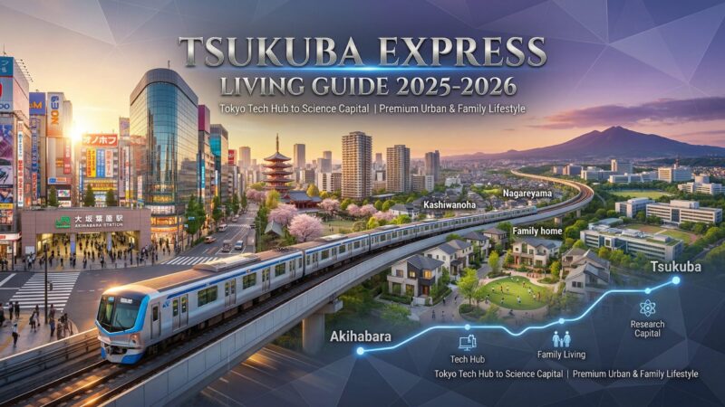 つくばエクスプレス沿線の住みやすさ完全ガイド｜家賃相場・通勤時間・おすすめ駅TOP5【2026年版】