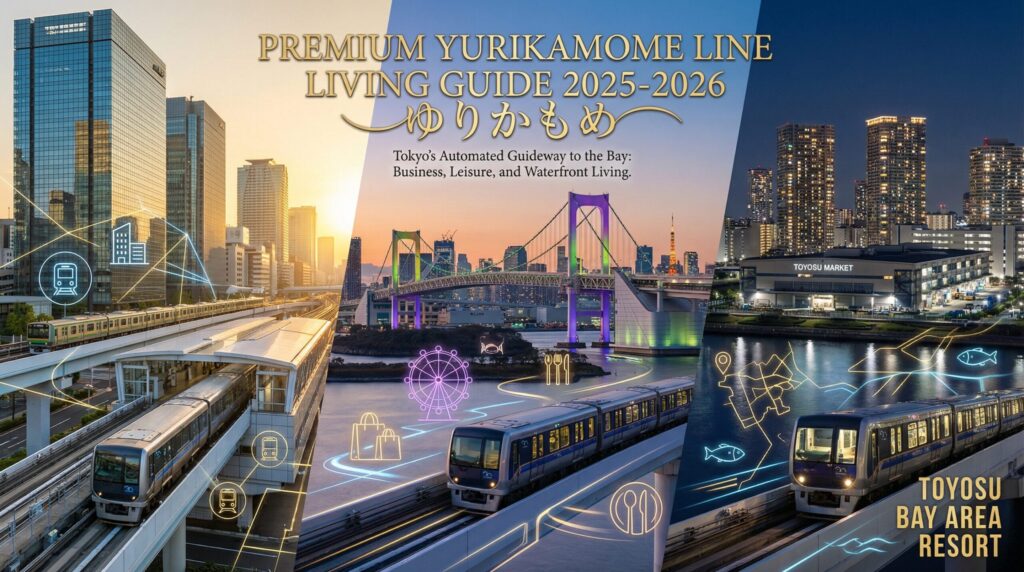 ゆりかもめ沿線の住みやすさ・家賃相場ガイド|通勤時間・おすすめ駅TOP5【2026年版】