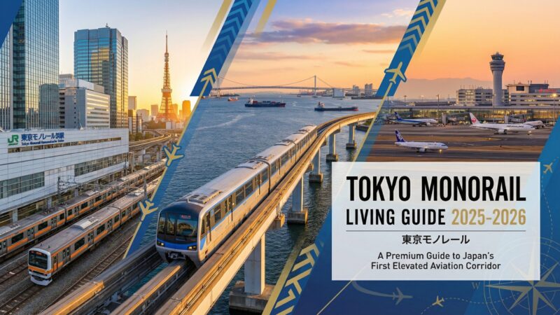 東京モノレール沿線の住みやすさ・家賃相場ガイド｜通勤時間・おすすめ駅TOP5【2026年版】
