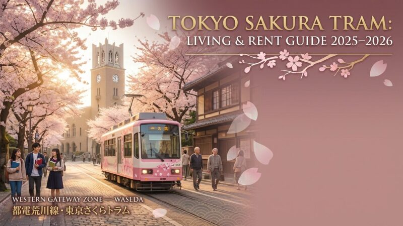 都電荒川線（東京さくらトラム）沿線の住みやすさ完全ガイド｜家賃相場・通勤時間・おすすめ駅TOP5【2026年版】