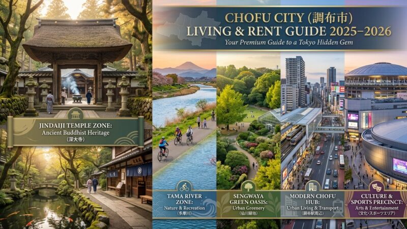 調布市の住みやすさ完全ガイド｜家賃相場・交通・子育て・再開発【2026年版】