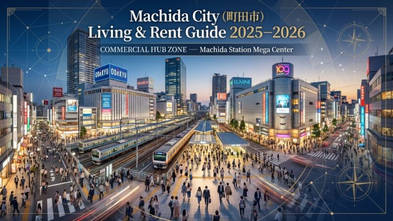 町田市の住みやすさ完全ガイド｜家賃相場・交通・再開発情報【2026年版】