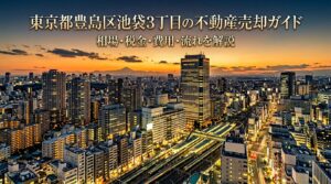 【豊島区池袋3丁目】不動産売却ガイド｜相場・税金・費用・流れ【2026年版】