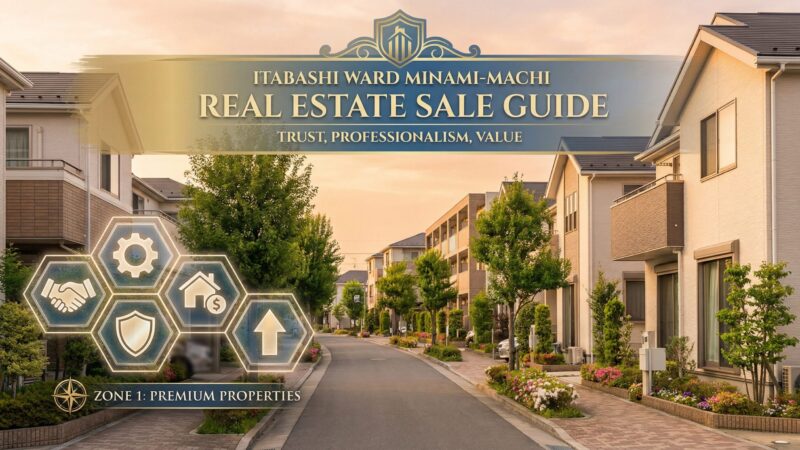 板橋区南町で不動産売却をお考えの方へ。最新の売却相場・地価動向・税金・費用・売却の流れを地元のプロが徹底解説。無料査定受付中。グローバルホーム