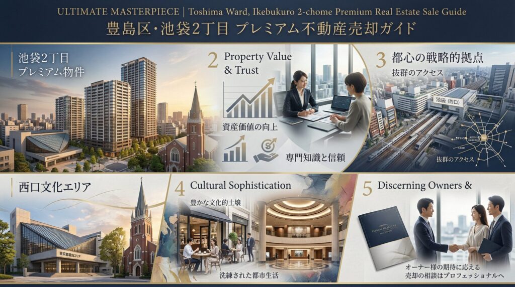 豊島区池袋2丁目の不動産売却完全ガイド｜相場・税金・費用・流れを徹底解説【2026年最新版】