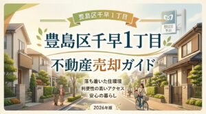 千早1丁目の不動産売却ガイド｜相場・税金・費用【2026年版】