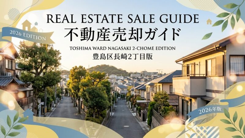 【長崎2丁目】不動産売却ガイド｜相場・税金・費用・流れ【2026年版】
