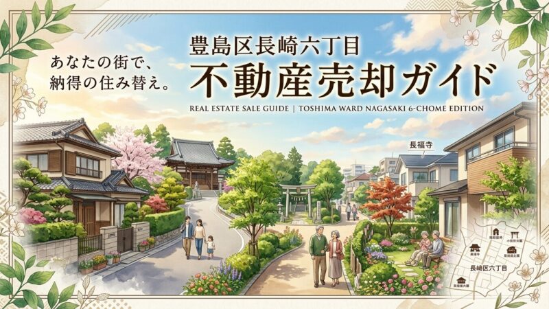豊島区長崎6丁目の不動産売却ガイド｜相場・税金・流れ【2026年版】