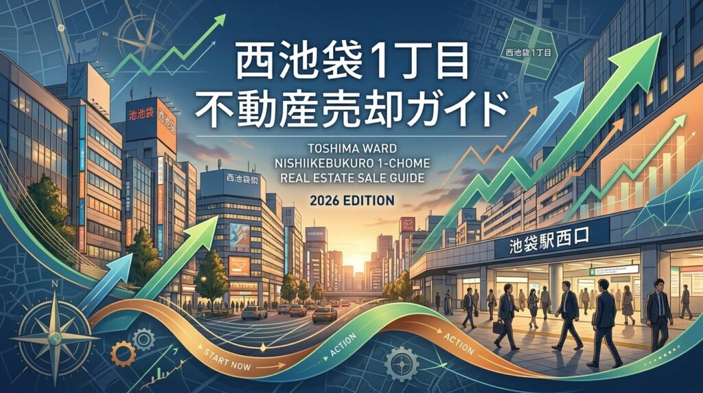 西池袋1丁目の不動産売却ガイド｜相場・税金・費用【2026年版】